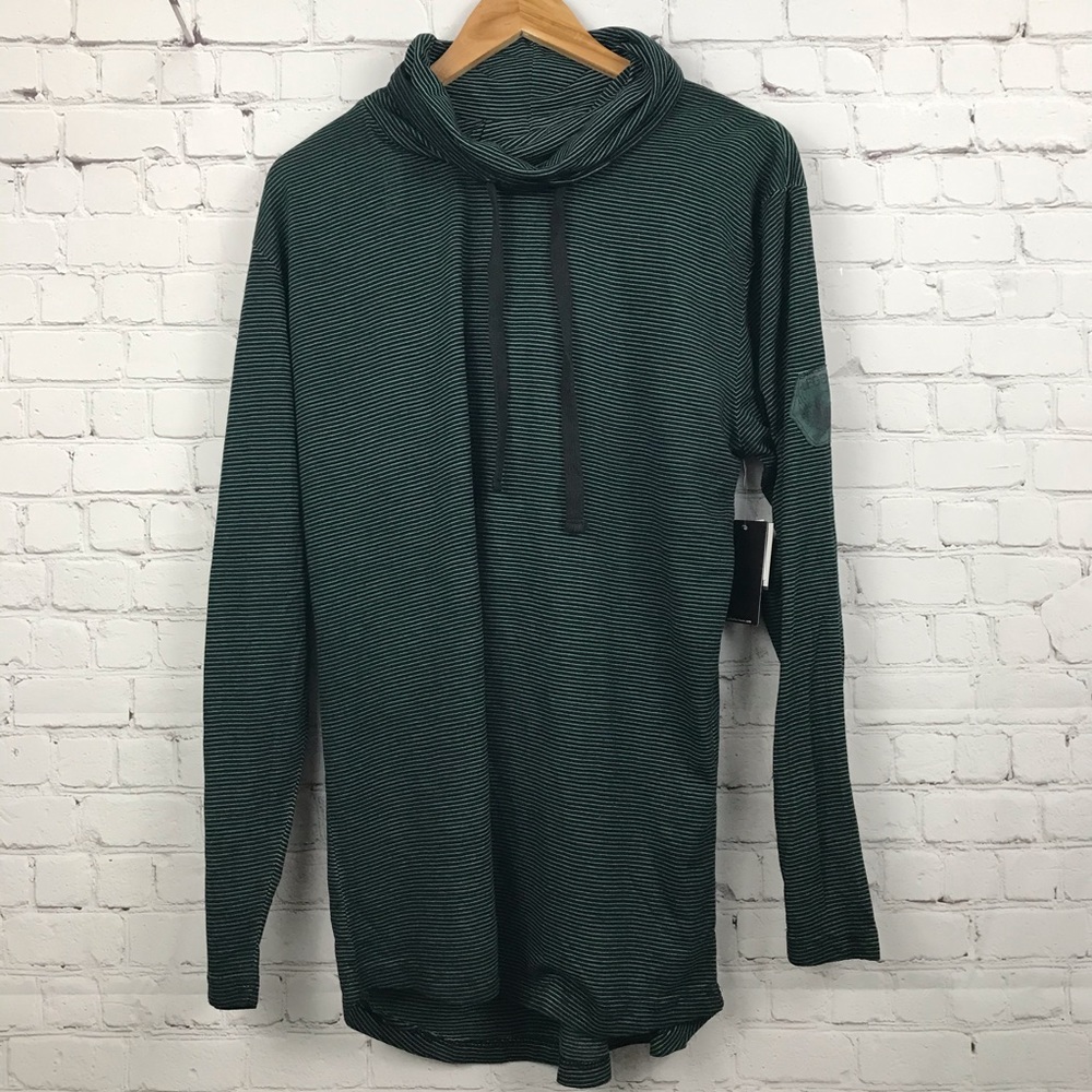 Men’s Stripe Green Enter The Void Ninja Shirt XL